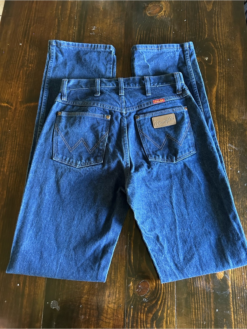 Vintage Wrangler 14MWZG Cowboy Cut Jeans 9x35 High Rise Western
